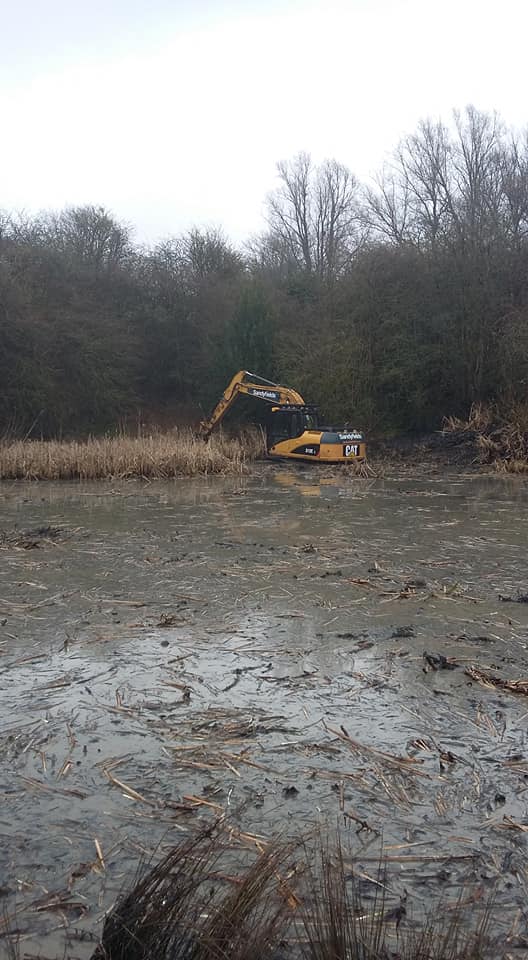 Experienced at Dredging and Desilting Ponds and Lakes